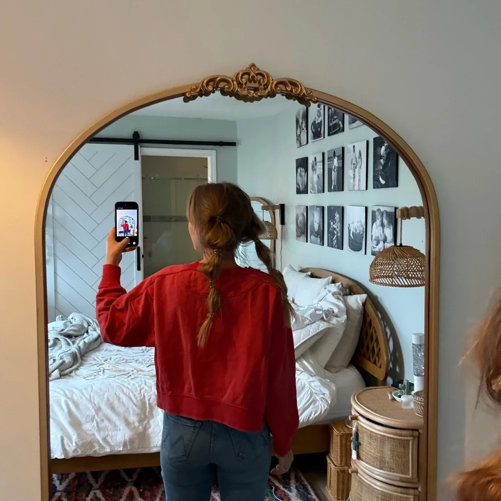Free People Intercept sweatshirt in red XS - Picture 5 of 9